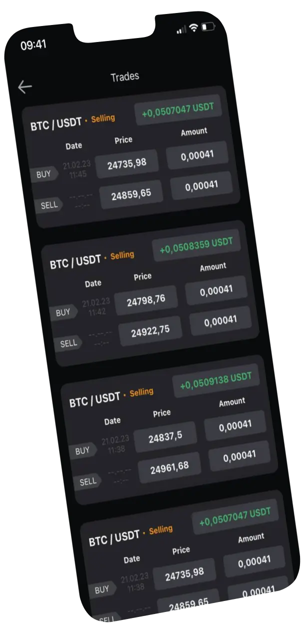 Transaction list Transaction list